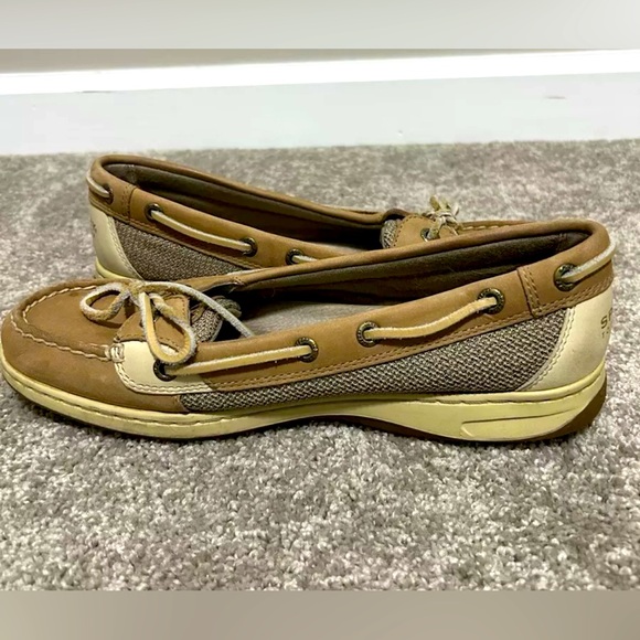 Sperry’s Top Sider Women's Tan Boat Shoes (Size 9) - Picture 5 of 11